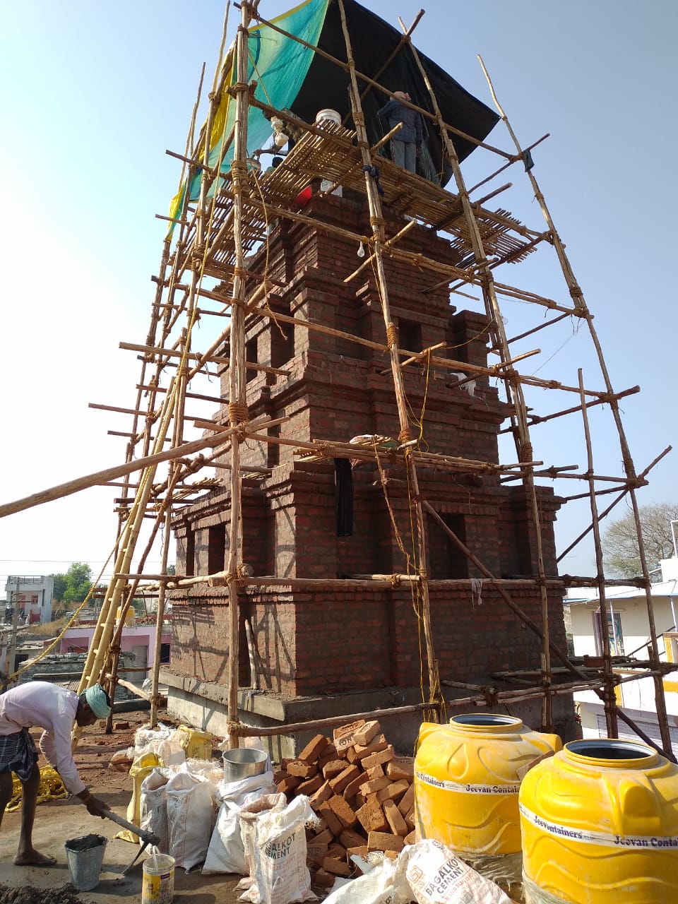 ದೇವಾಲಯ ನವೀಕರಣ - Feb. 2021